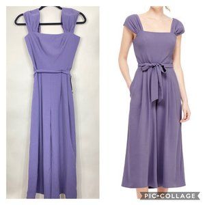 Gal Meets Glam Women Size 00 Jumpsuit Lilac Purple